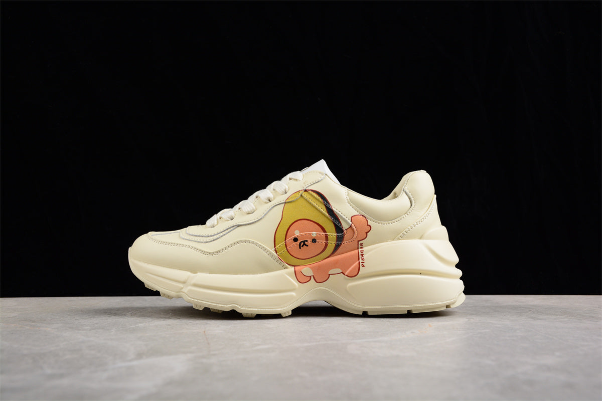 Gucci Apollo Leather Sneaker R.S in Ivory BWB - Image 2