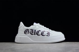 Gucci Blooming Love Sneakers 'White Black'