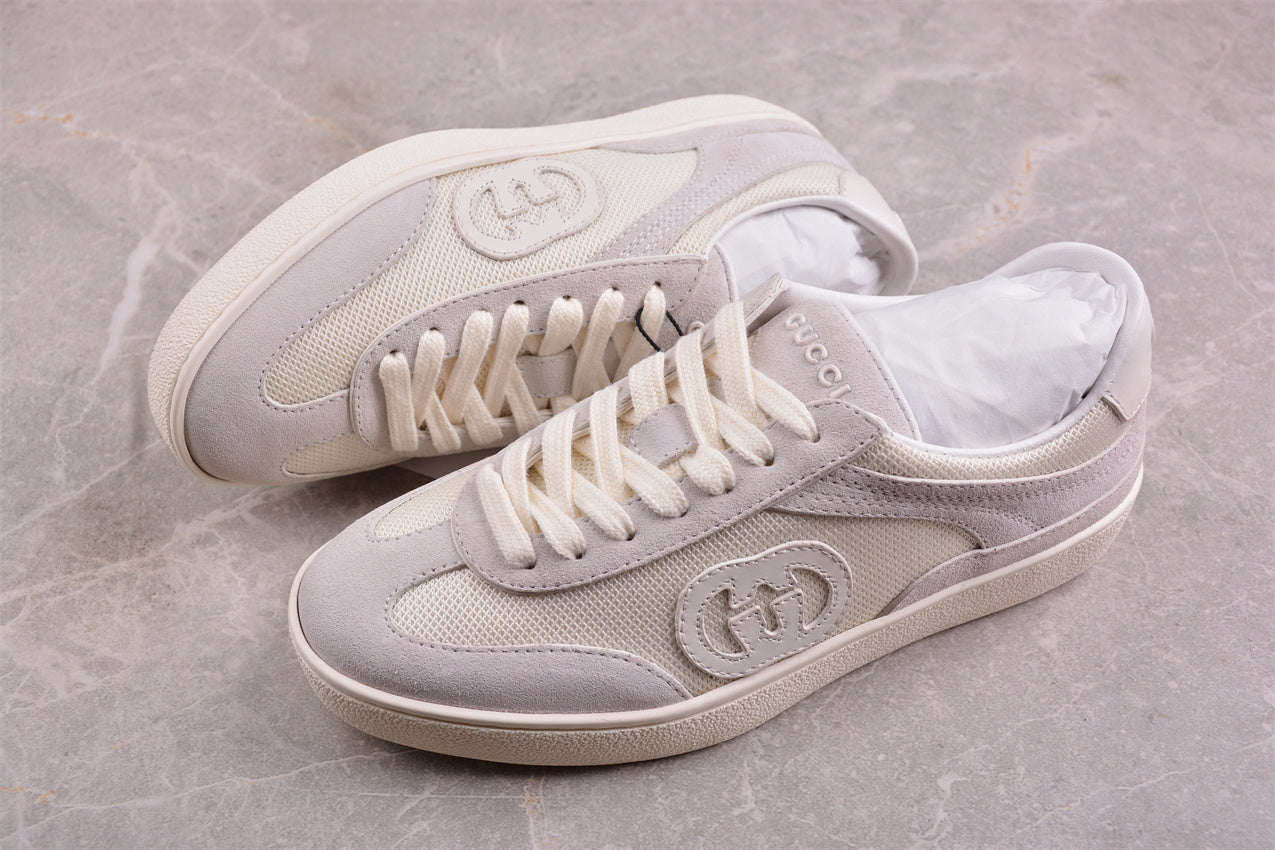 Gucci G74 White Suede - Image 3