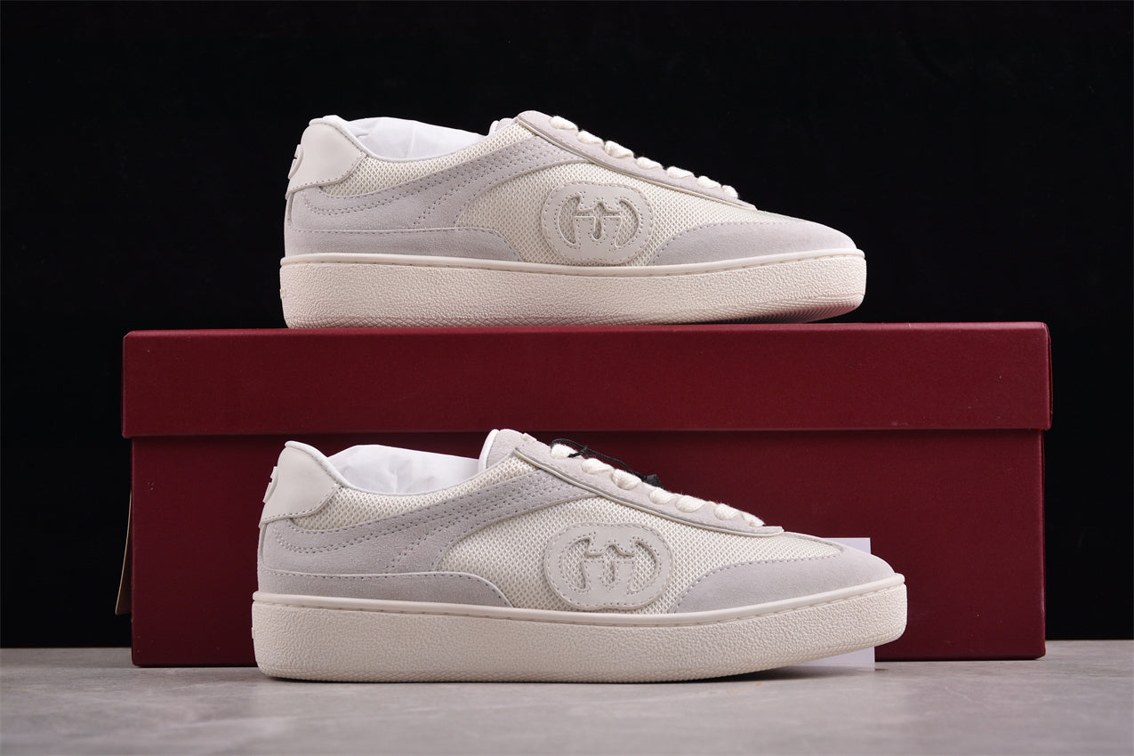 Gucci G74 White Suede - Image 4