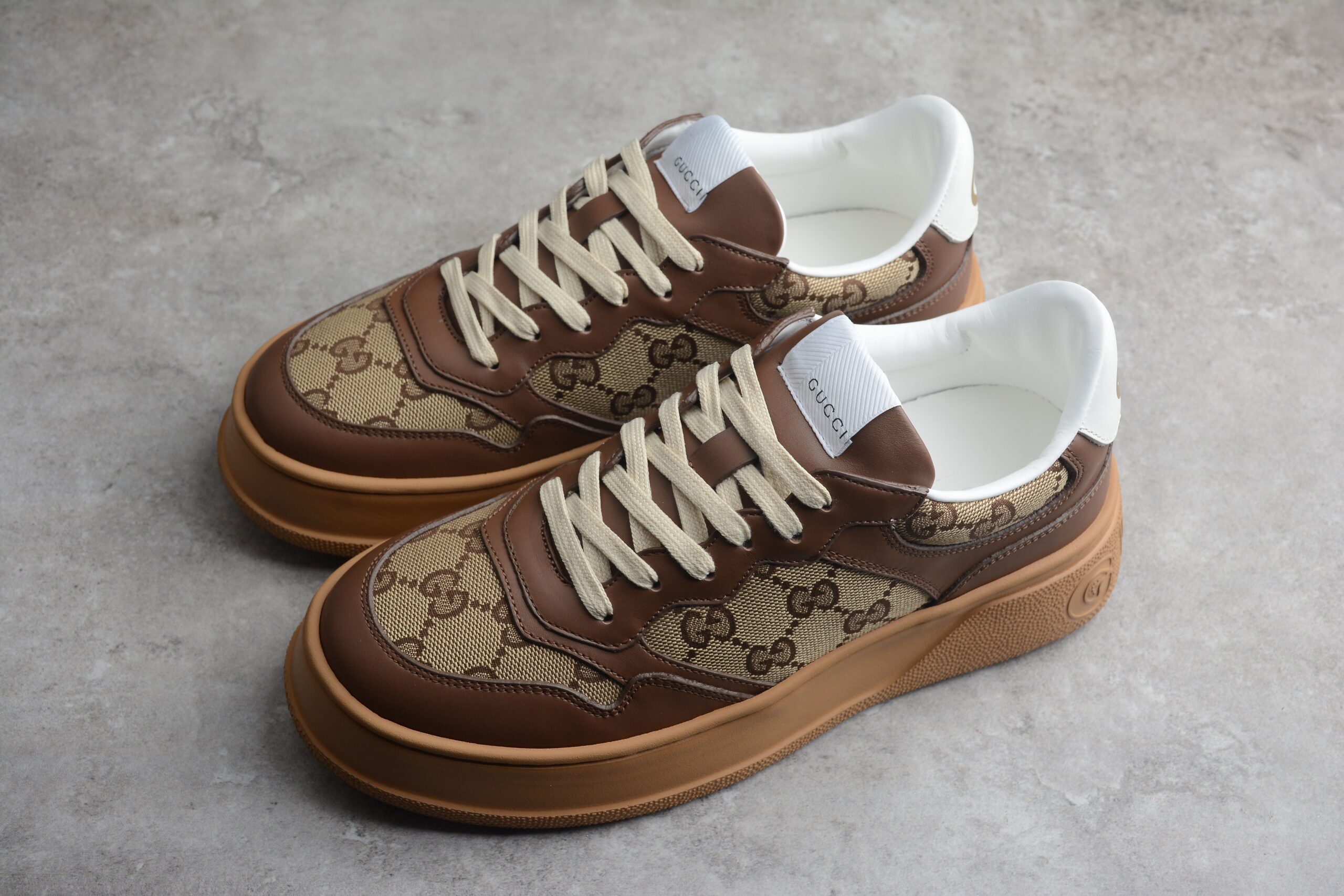 Gucci GG Sneaker GG Beige Ebony (Women's) - Image 3