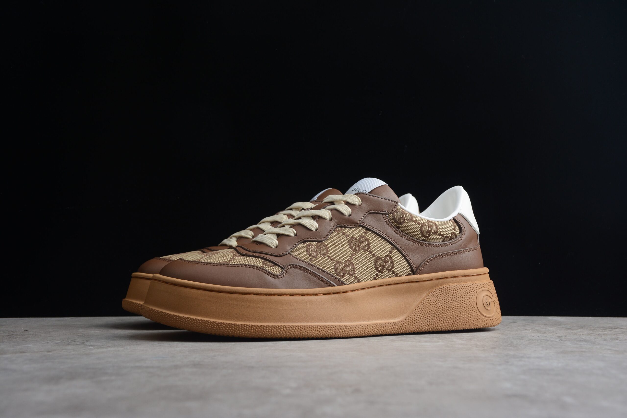 Gucci GG Sneaker GG Beige Ebony (Women's) - Image 4