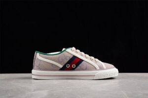 Gucci Jumbo GG Tennis 1977 Beige Lilac Canvas