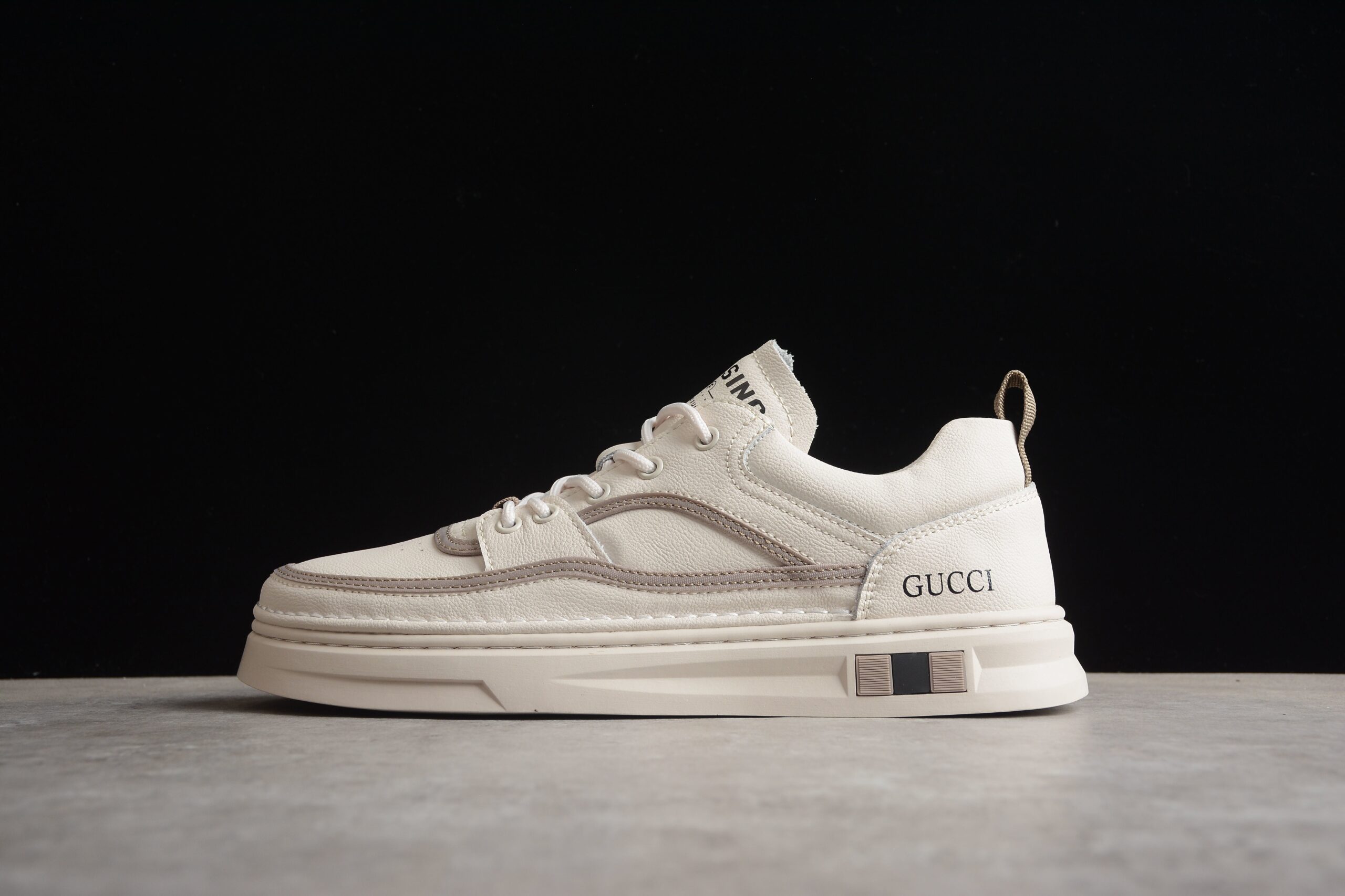 Gucci Letter Pattern Lace-Up Board Shoes - Image 2