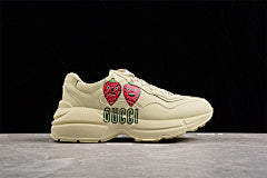 Gucci Rhyton Vintage Dadshoes Off White Red