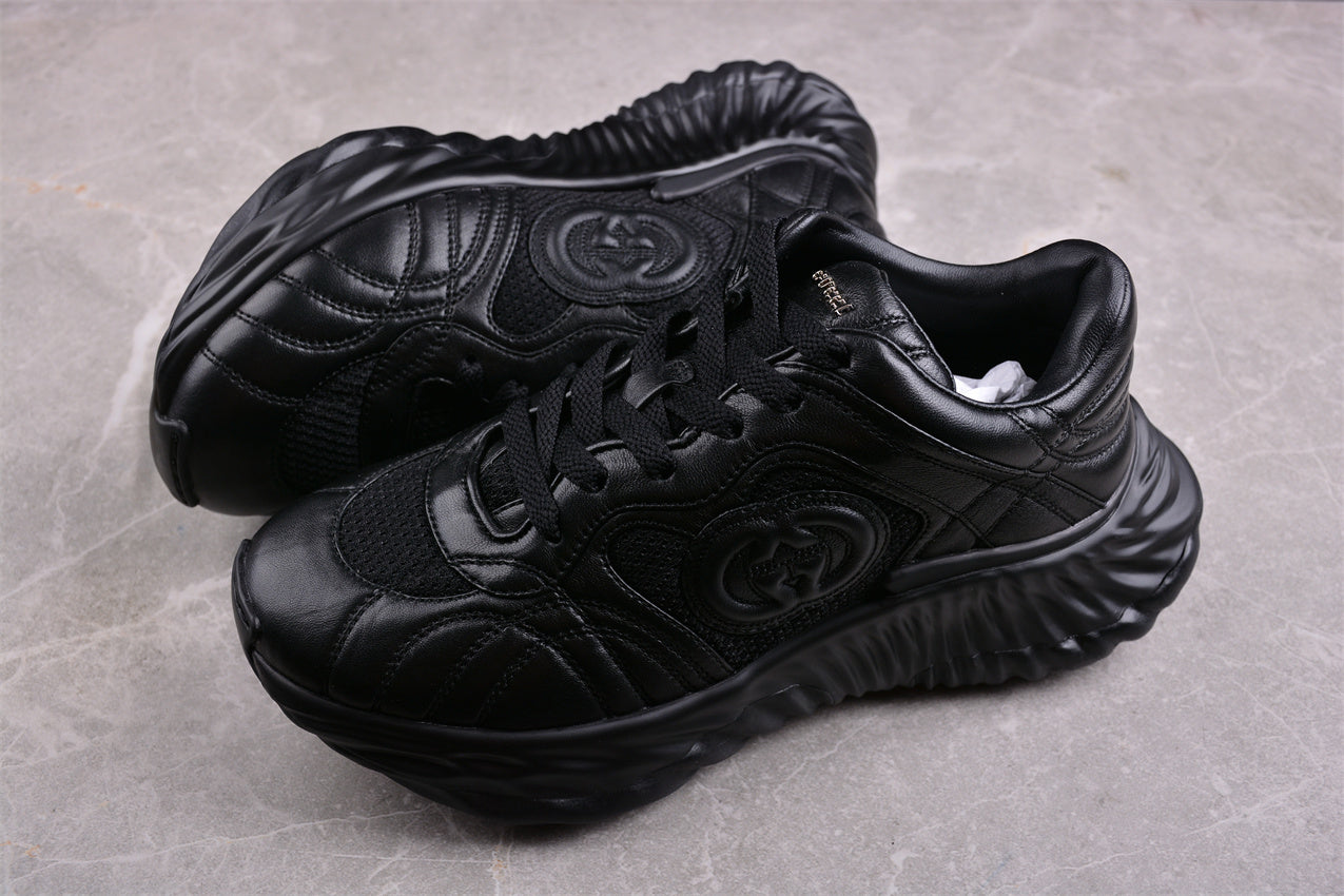 Gucci Ripple Black Leather - Image 3