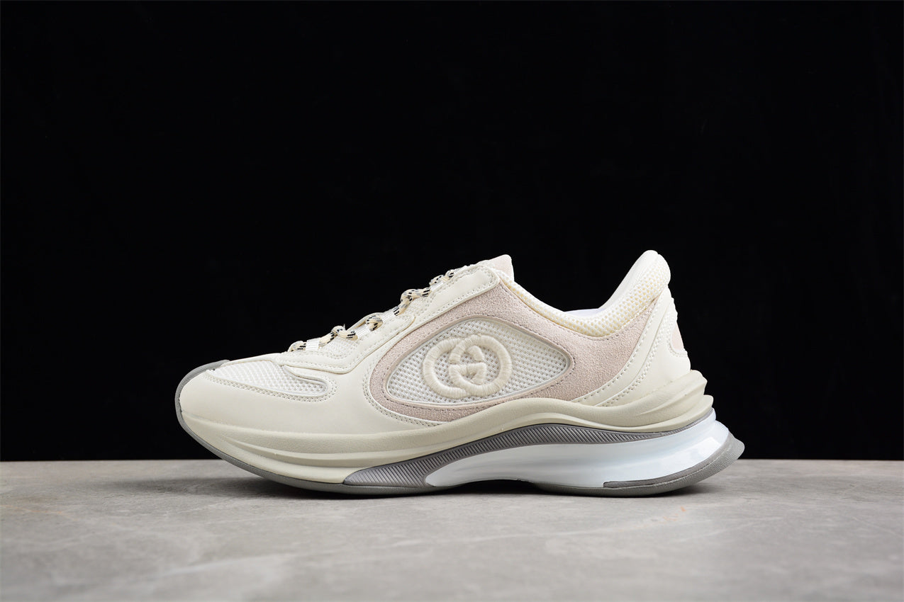 Gucci Run White Suede (Women's) - Image 2