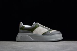 Gucci Screener Gg High-Top Sneaker Dark Green Grey
