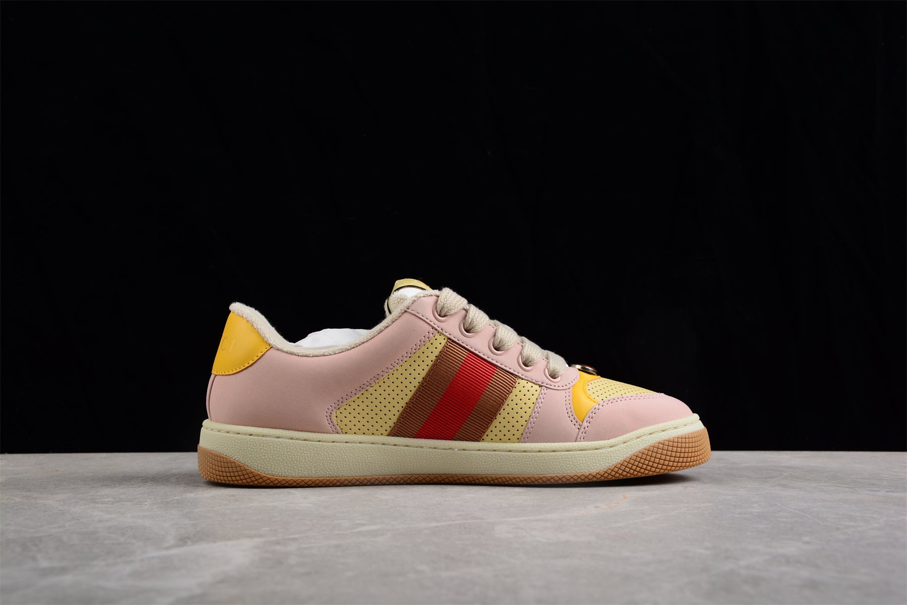 Gucci Screener 'Pink Yellow Brown'