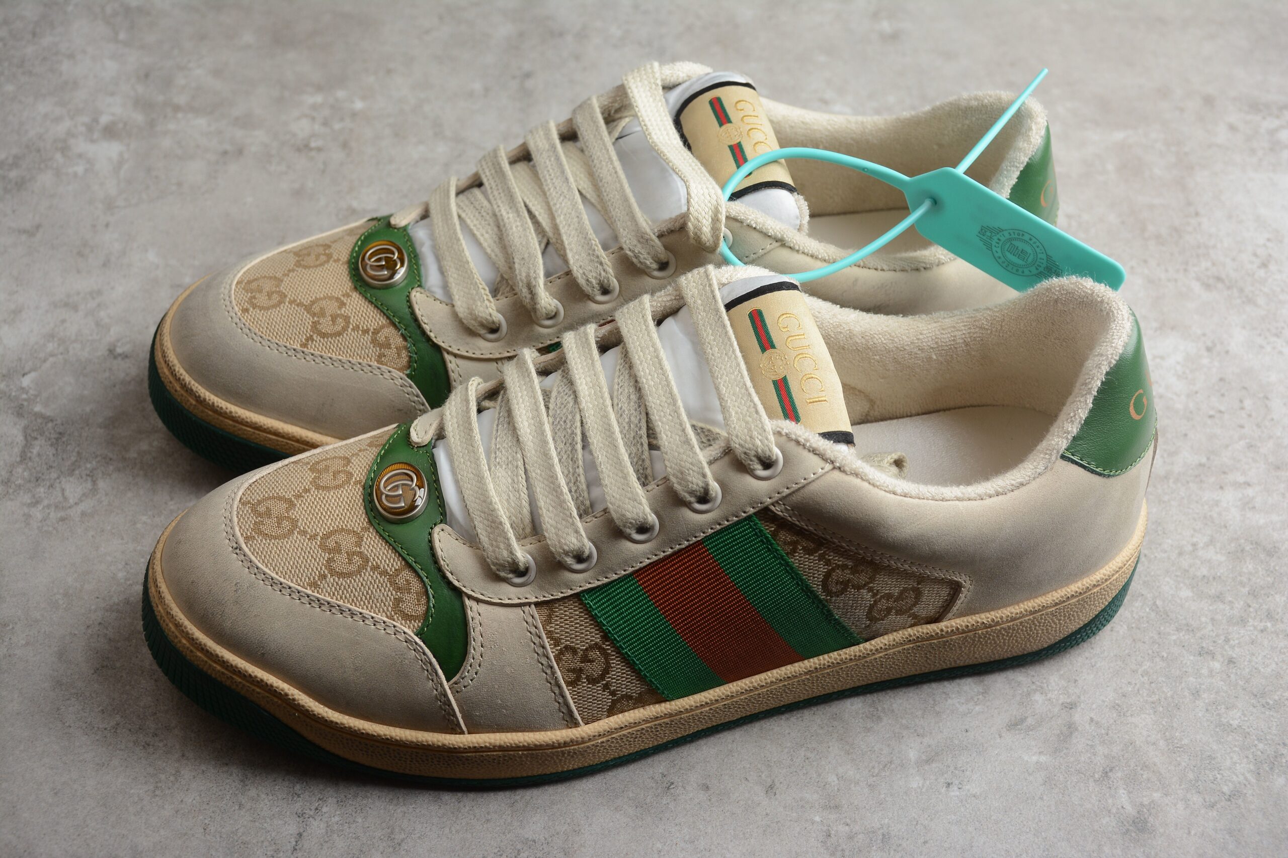 Gucci Screener WMNS Butter Leather / Green - Image 3