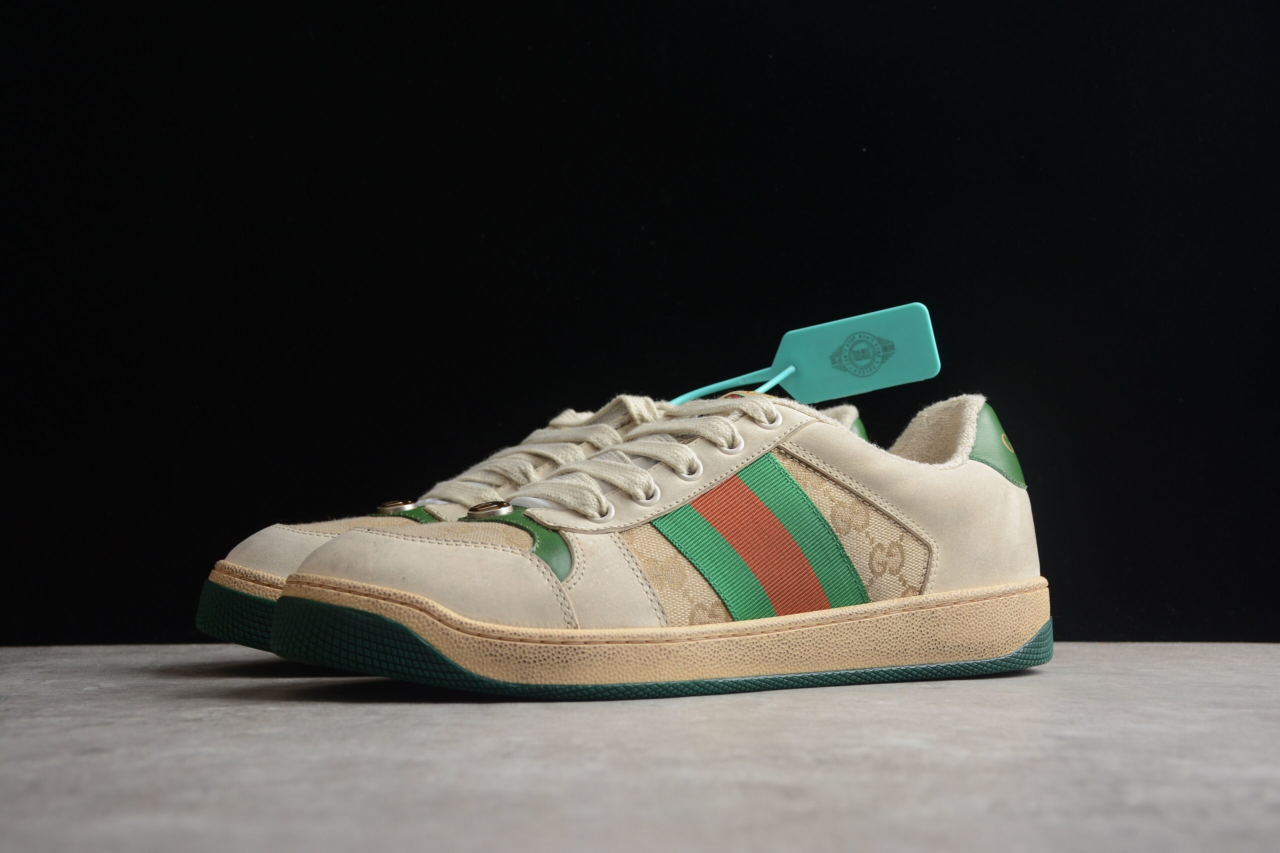 Gucci Screener WMNS Butter Leather / Green - Image 4