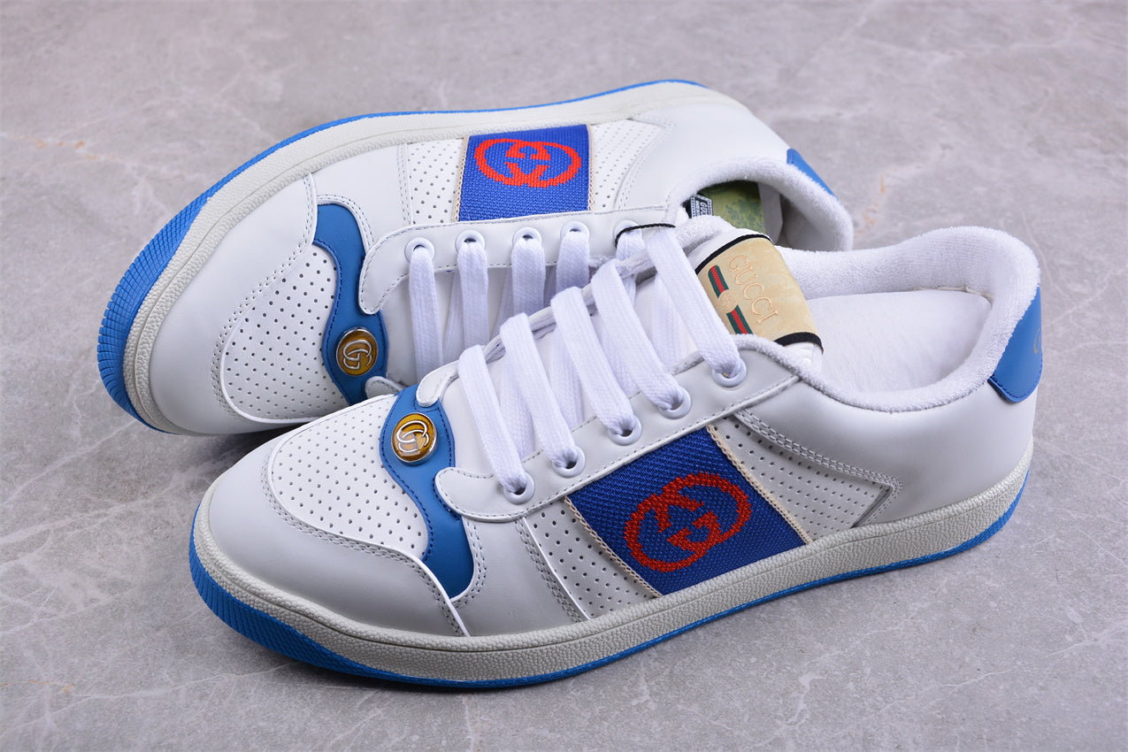 Gucci Screener White Blue - Image 3