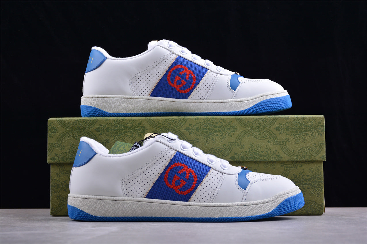 Gucci Screener White Blue - Image 4