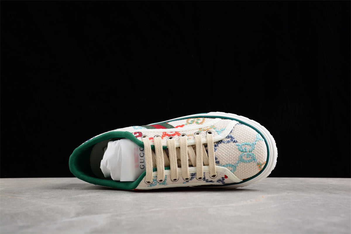 Gucci Tennis 1977 Print Sneaker - Image 5