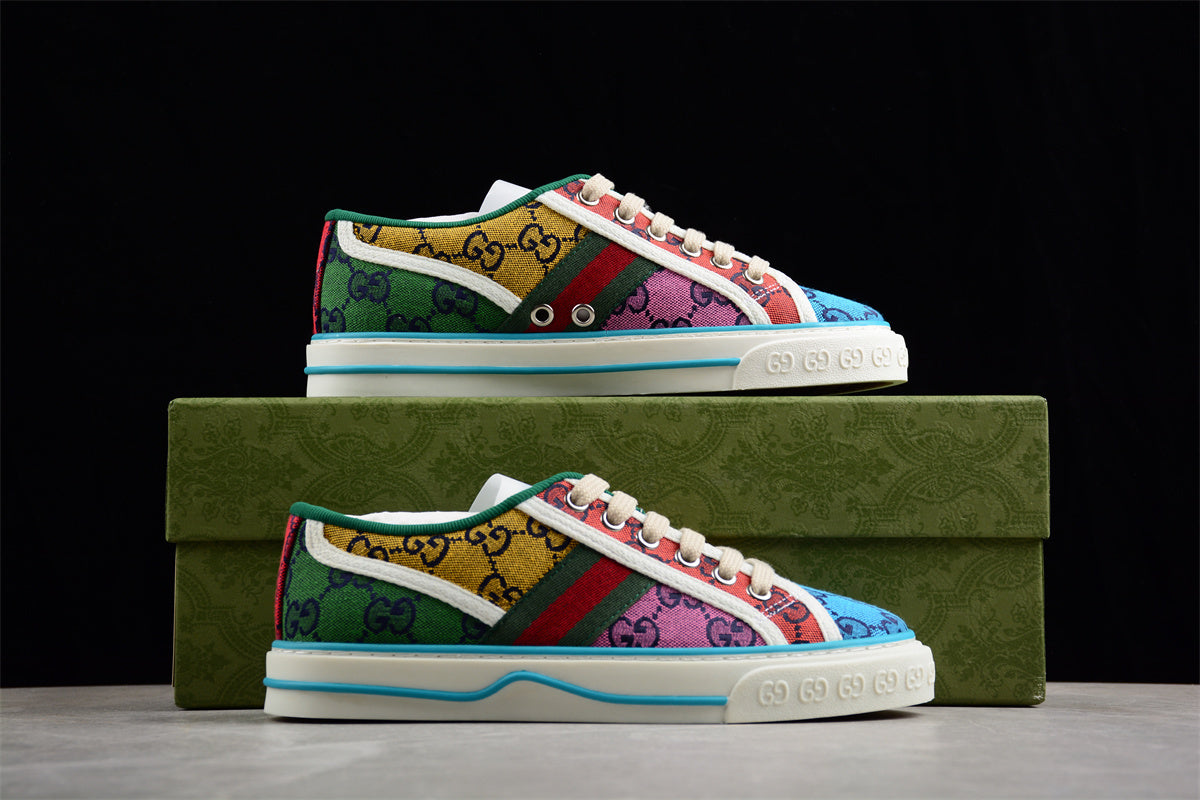 Gucci Tennis 1977 Print Sneaker - Image 4