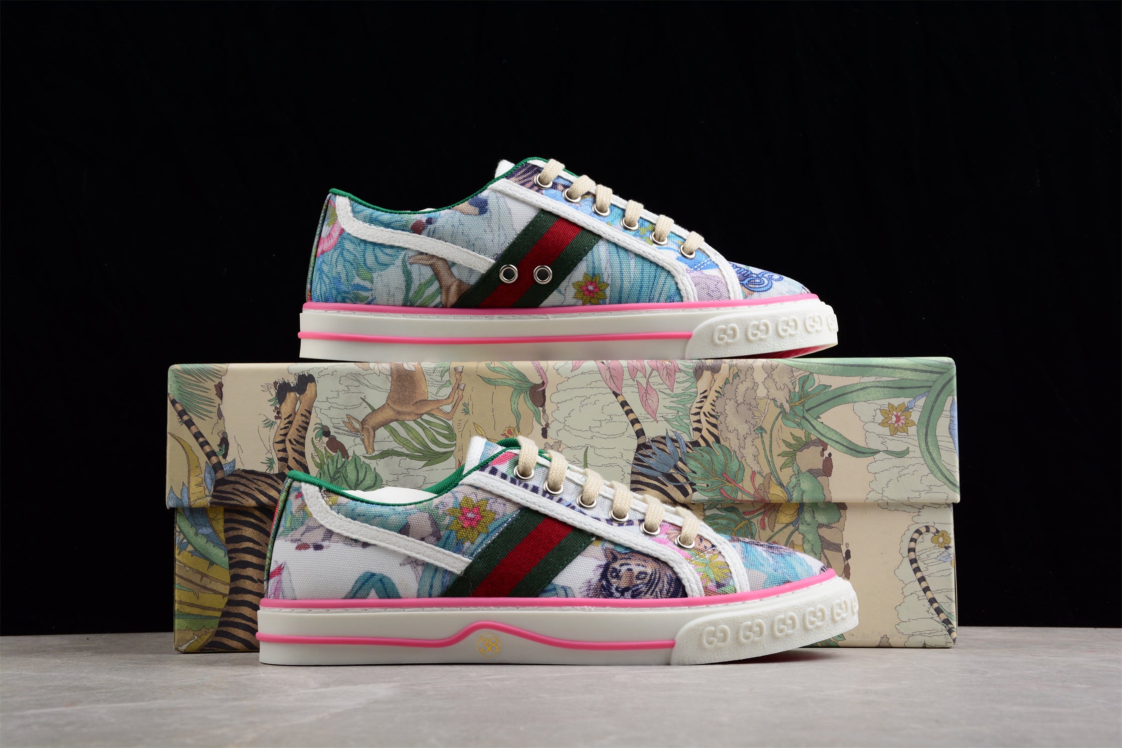 Gucci Tiger Men's Tennis 1977 Sneaker - Image 4