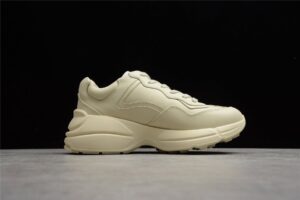 Gucci Women's Rhyton Logo Leather Sneaker