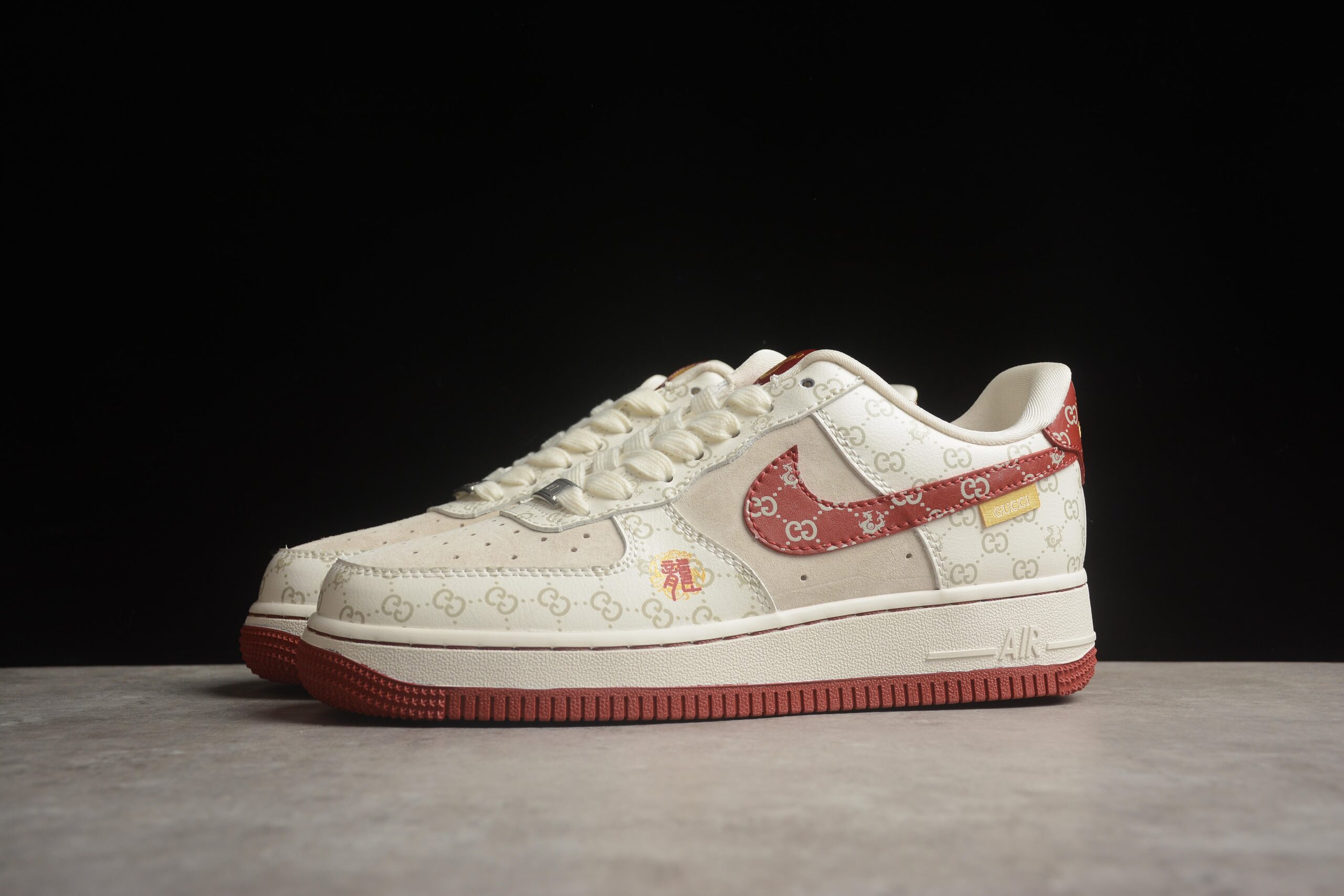 Gucci x Nk Air Force 1'07 Low LX1988-002 - Image 4