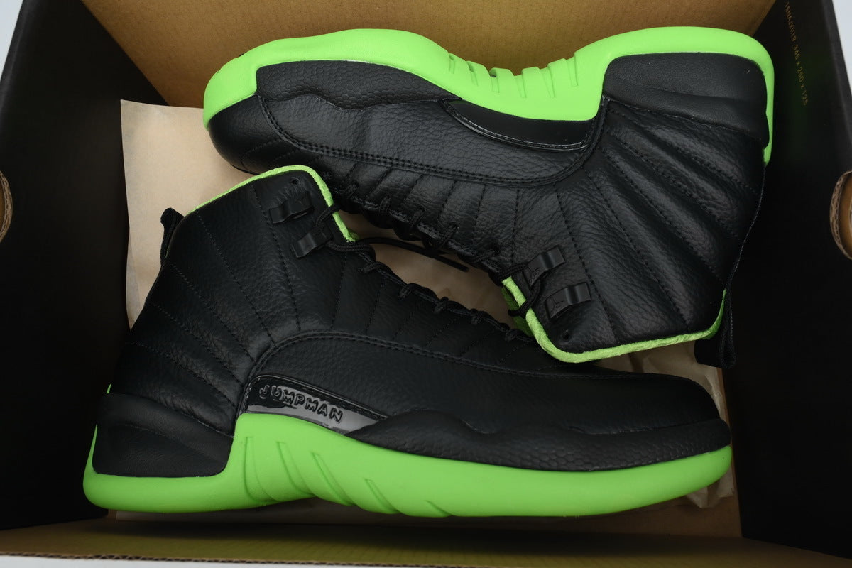Jordan Air Jordan 12 Retro Black Green - Image 3