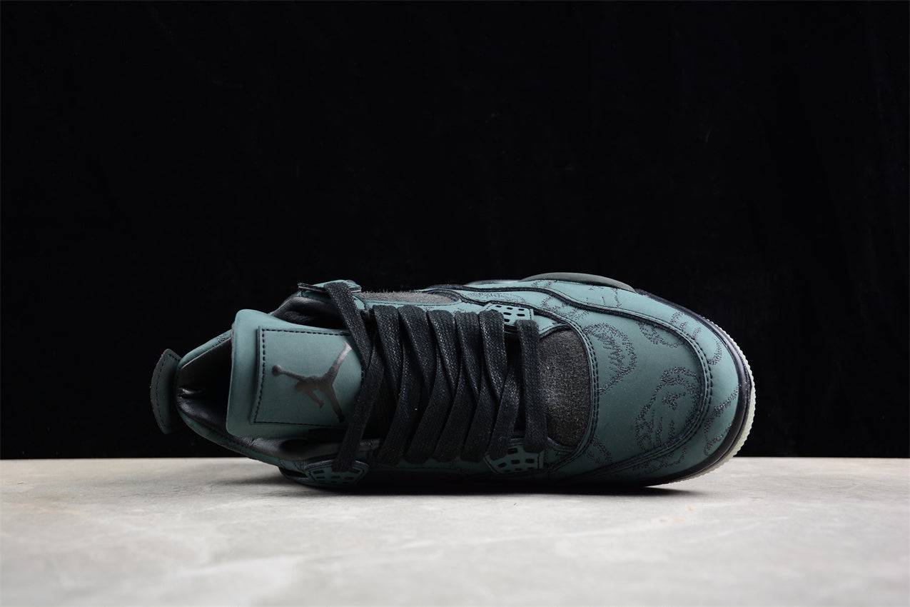 Kaws x Air Jordan 4 Black AJ4 930155-001 - Image 5
