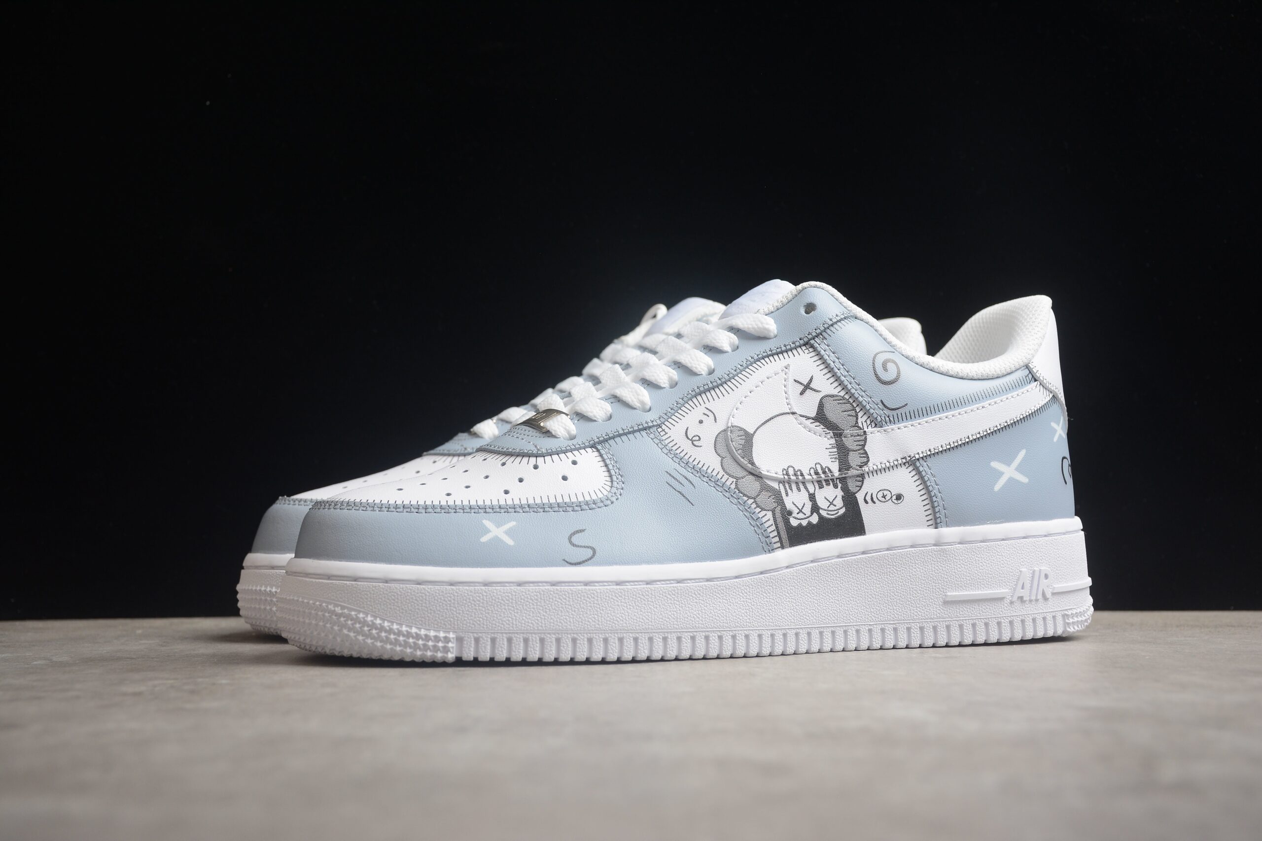 Kaws x Nk Air Force 1'07 Low CW2288-111 - Image 4