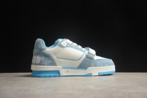 LOUIS VUITTON LV TRAINER WHITE BLUE VIRGIL ABLOH
