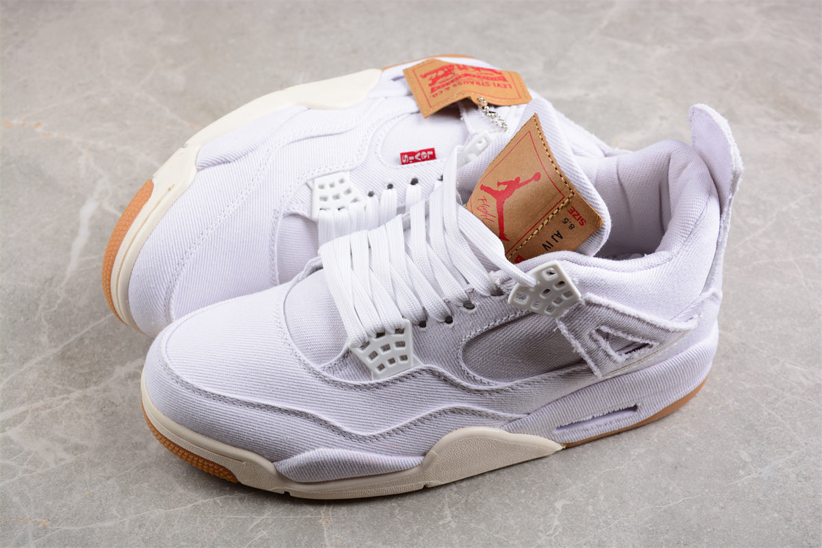Levi’s x Air Jordan 4 Denim AJ4 AO2571-100 - Image 2