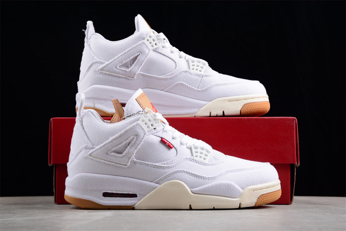 Levi’s x Air Jordan 4 Denim AJ4 AO2571-100 - Image 4