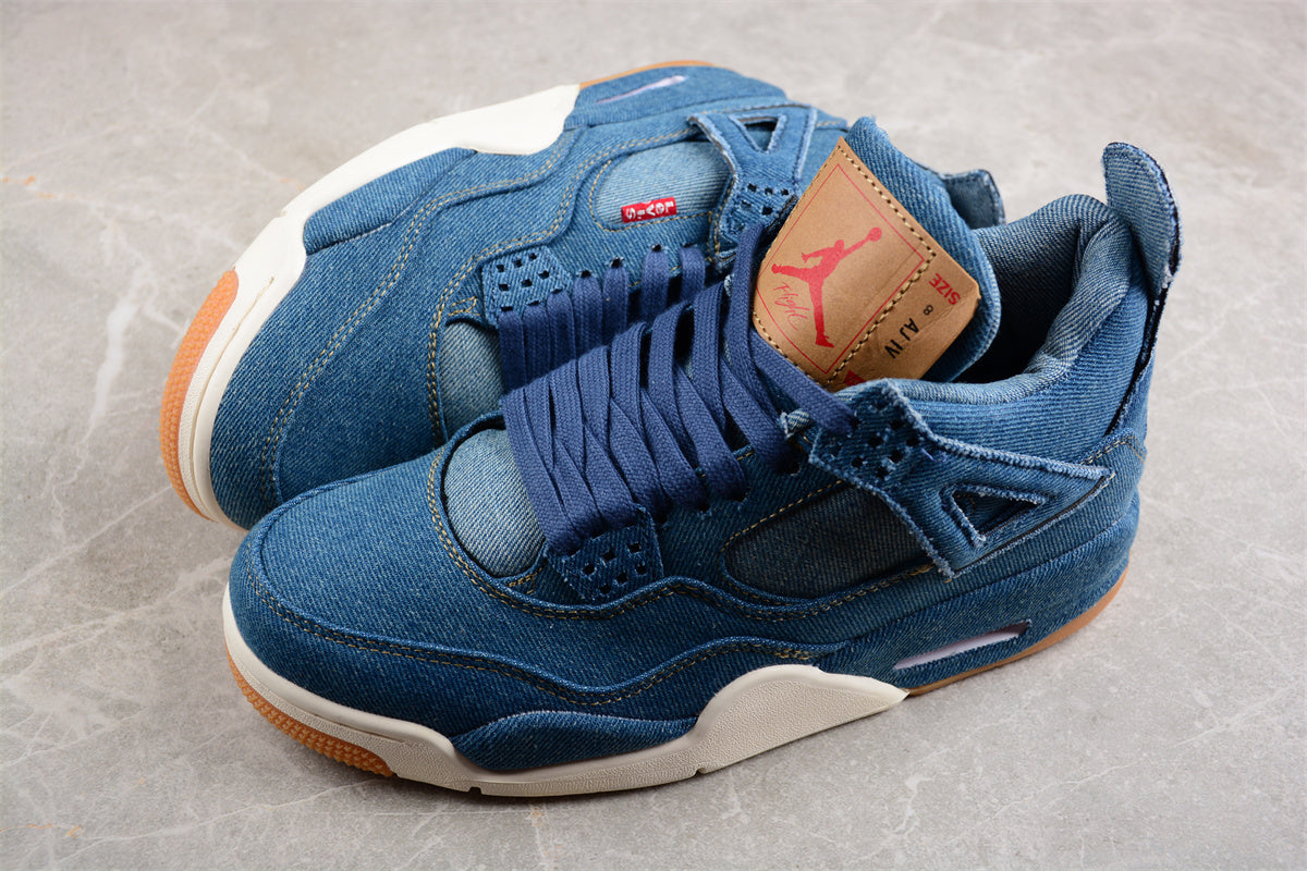 Levi’s x Air Jordan 4 Denim AJ4 AO2571-401 - Image 2