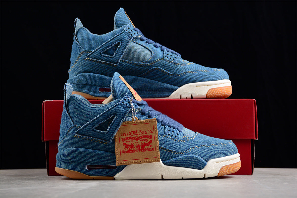 Levi’s x Air Jordan 4 Denim AJ4 AO2571-401 - Image 4