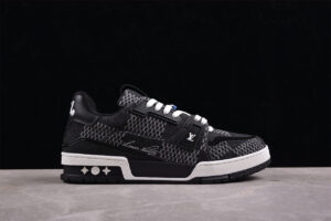Louis Vuitton LV Trainer Black Damier 3D Denim
