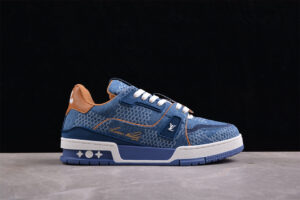 Louis Vuitton LV Trainer Blue Damier 3D Denim