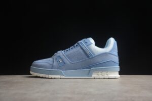 Louis Vuitton LV Trainer Light Blue White