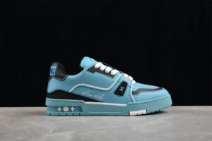 Louis Vuitton LV Trainer Teal Blue Black