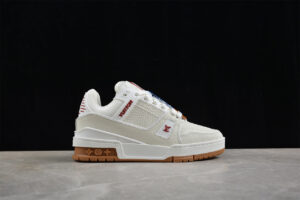 Louis Vuitton LV Trainer White / White / Red