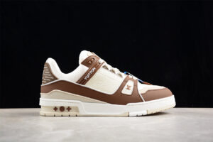 LOUIS VUITTONLV Trainers Beige Brown