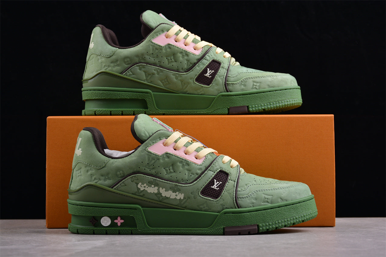 Louis Vuitton by Tyler the Creator LV Trainer Green - Image 4