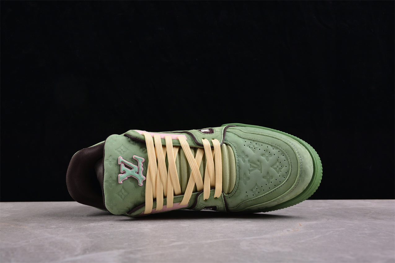 Louis Vuitton by Tyler the Creator LV Trainer Green - Image 5