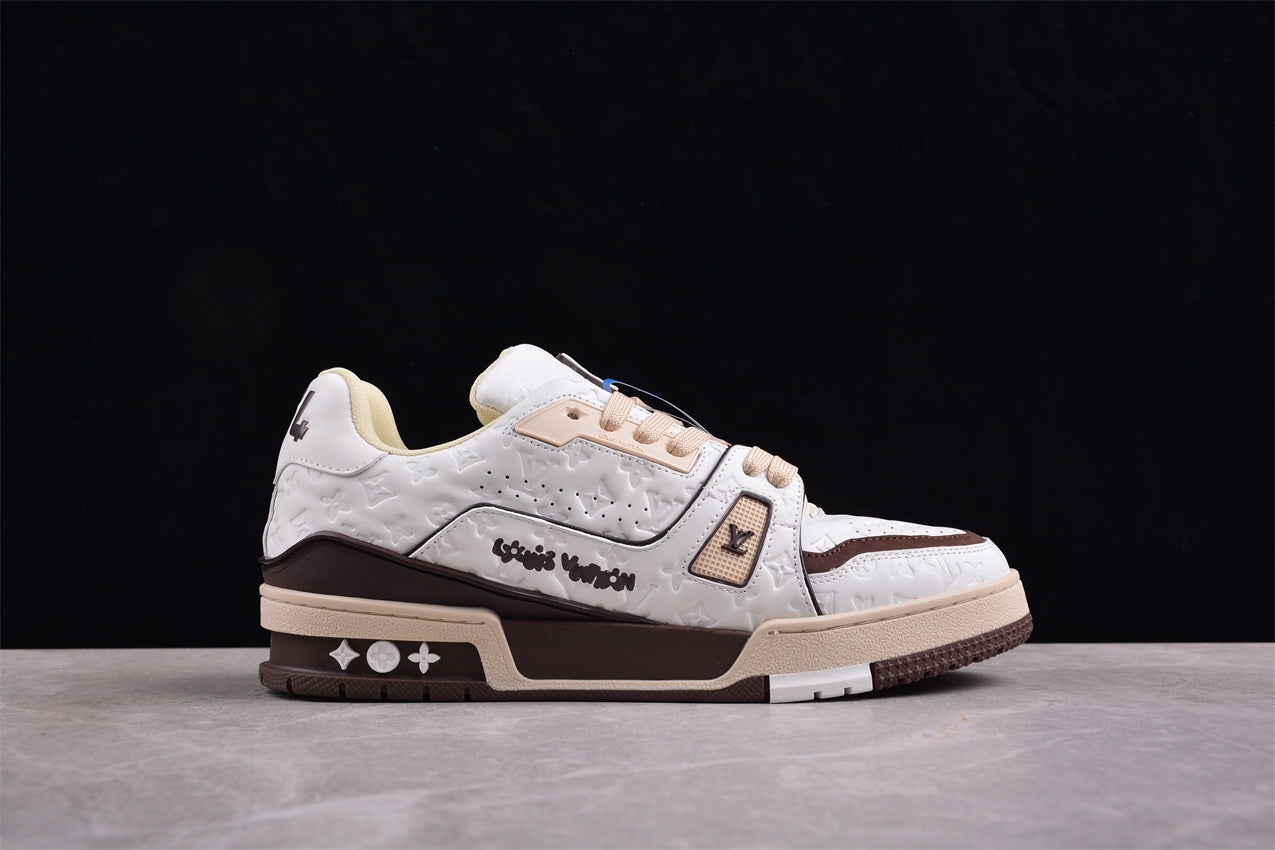 Louis Vuitton by Tyler the Creator LV Trainer White Mocha