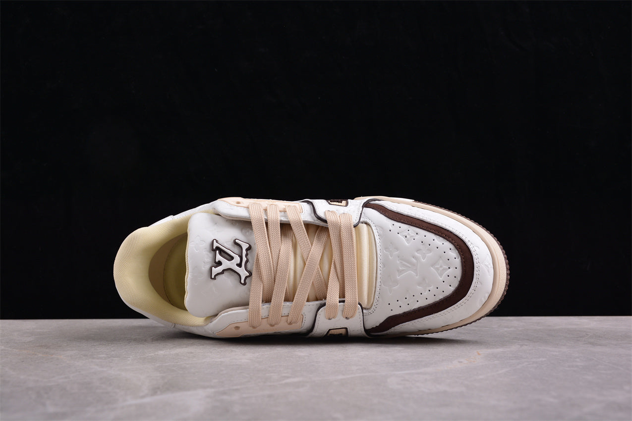 Louis Vuitton by Tyler the Creator LV Trainer White Mocha - Image 5