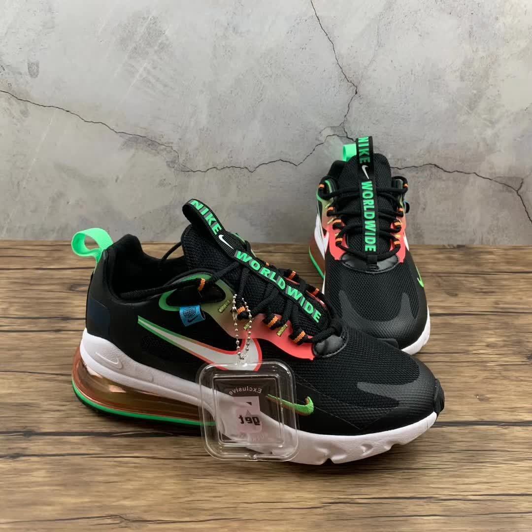 Nike Air Max 270 React Worldwide Pack Black