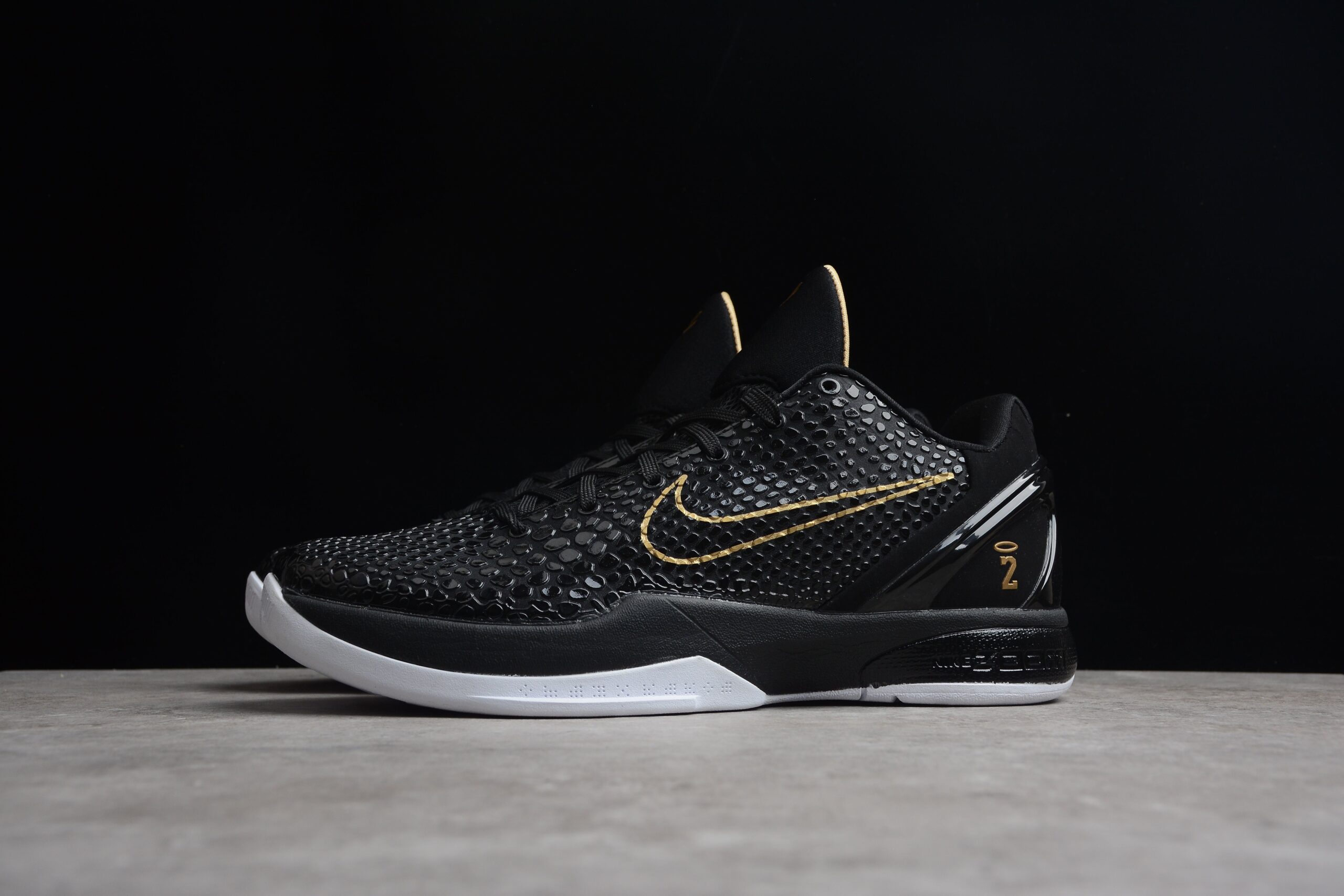 NikeZoom Kobe 6 Balck Del Sol - Image 4