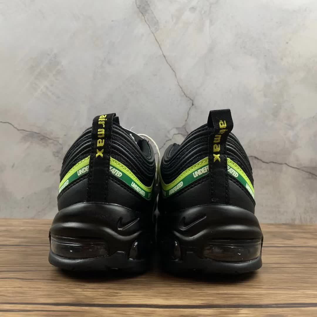 Nike Air Max 97 Black Green Mens - Image 4