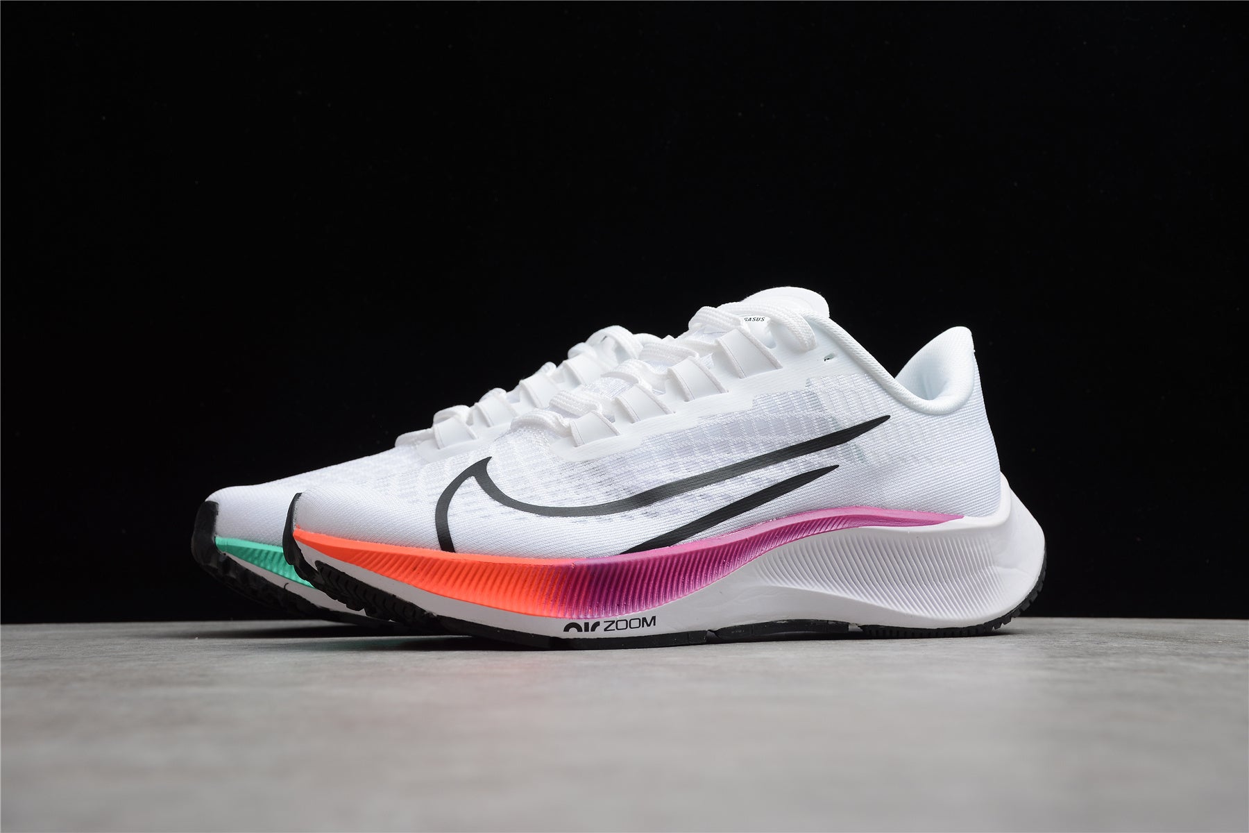 Nike Air Zoom Pegasus 37 White Multi-Color - Image 3