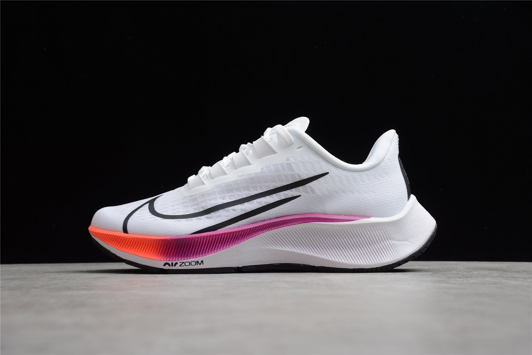 Nike Air Zoom Pegasus 37 White Multi-Color - Image 2