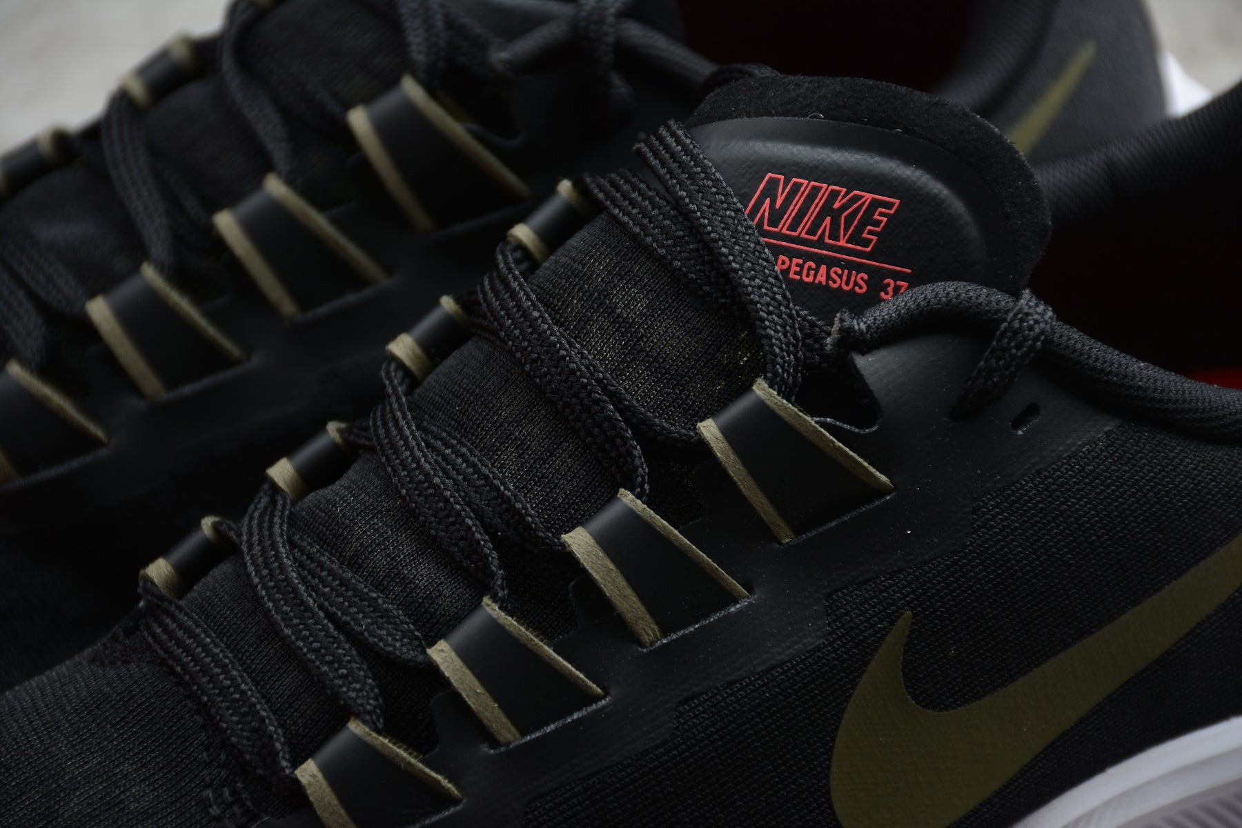 Nike Air Zoom Pegasus 37 Black Olive Aura - Image 7