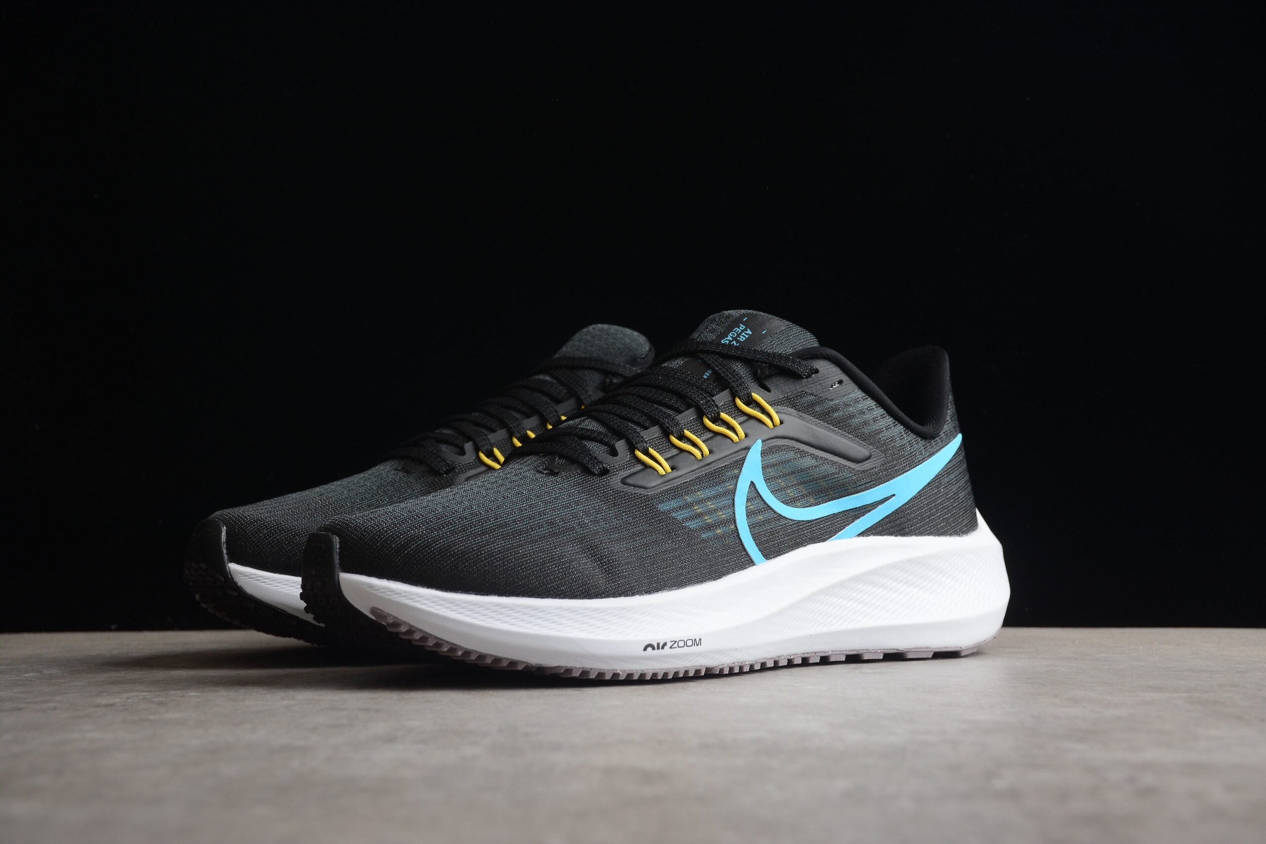 Nike Air Zoom Pegasus 39 'Black Chlorine Blue' - Image 3