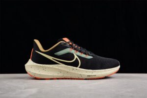 Nike Air Zoom Pegasus 39 Black Green Safety Orange