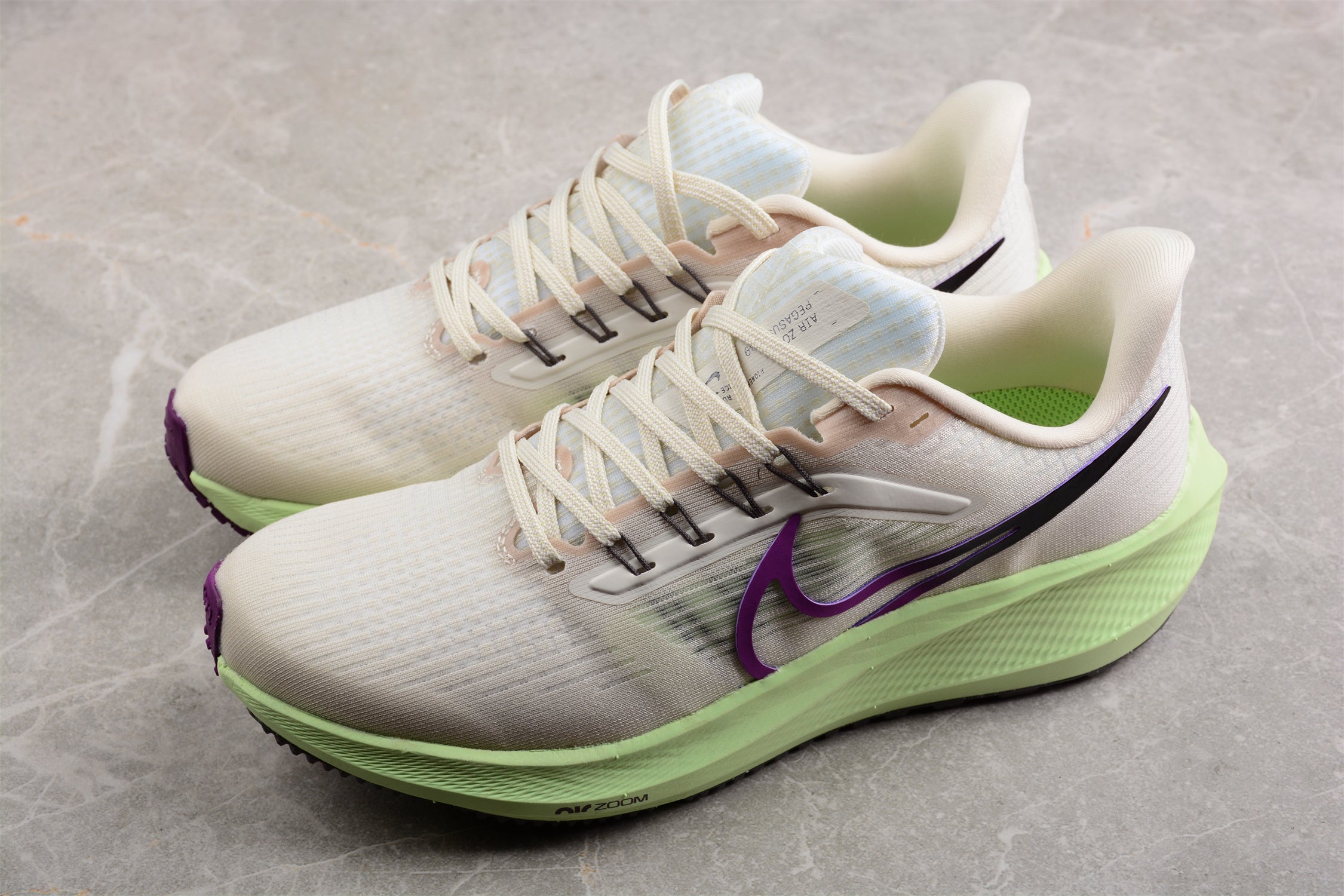 Nike Air Zoom Pegasus 39 Red Plum Barely Volt - Image 2