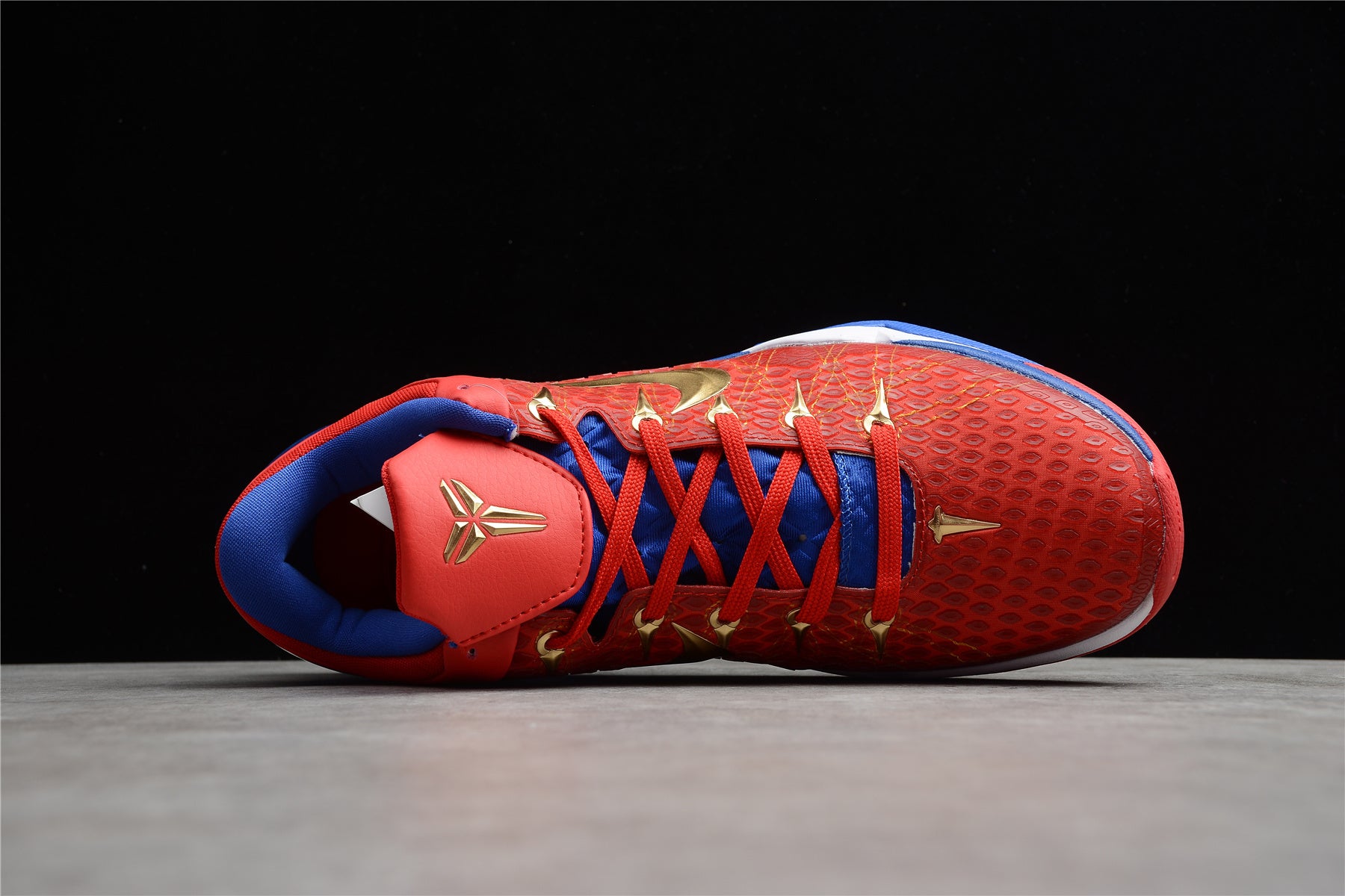 Nike Zoom Kobe VII RLX Red Blue Metallic Gold - Image 5
